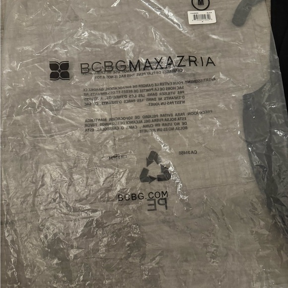 NWT BCBG “Brittany” Black Halter Wide-Leg Jumper Size M - Picture 10 of 16